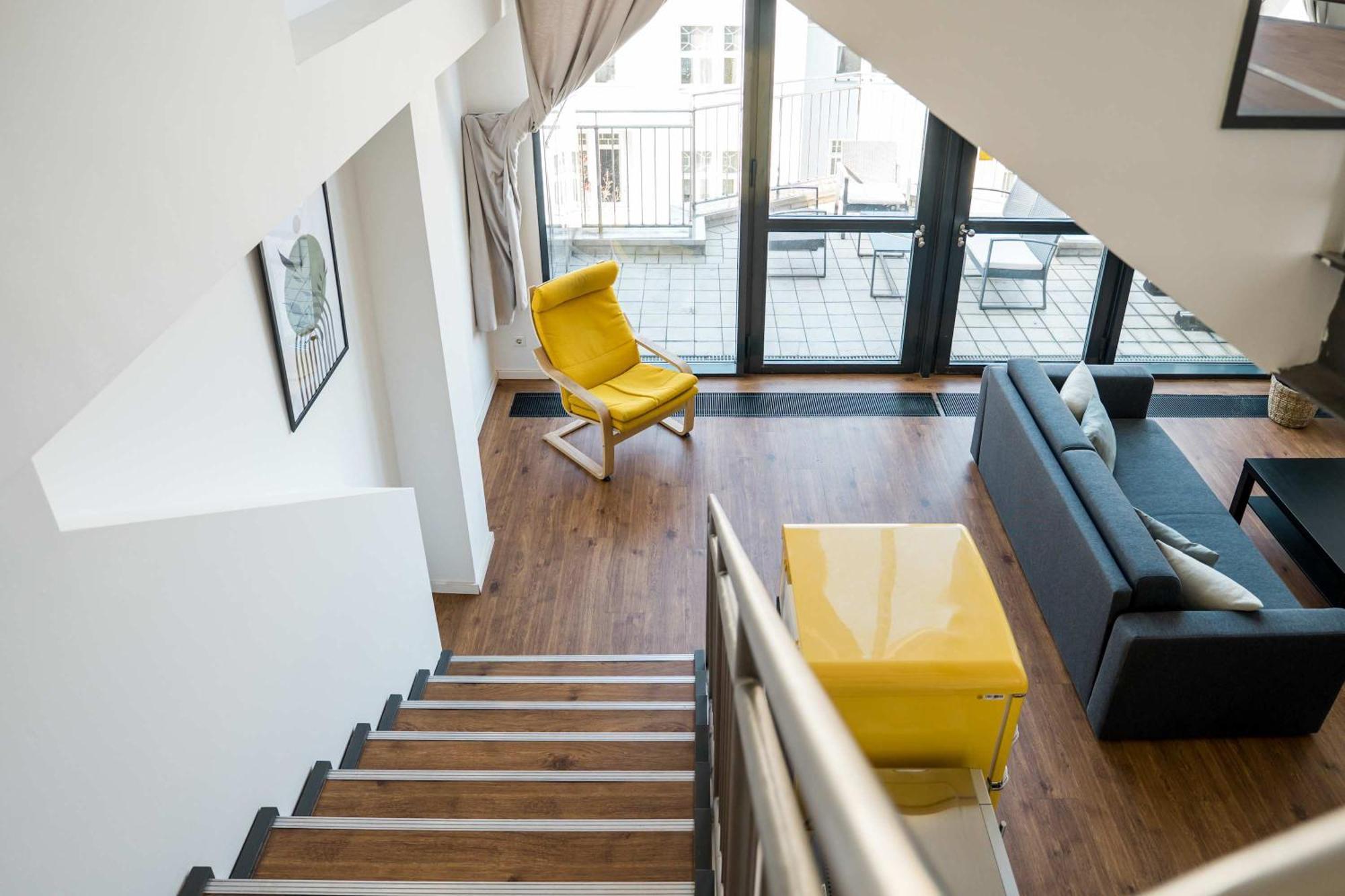 Fantastic Loft With Balcony Apartamento Berlim Exterior foto